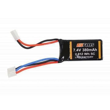 FMS/Roc Lipo Battery 7.4V 2S 380Mah Lipo