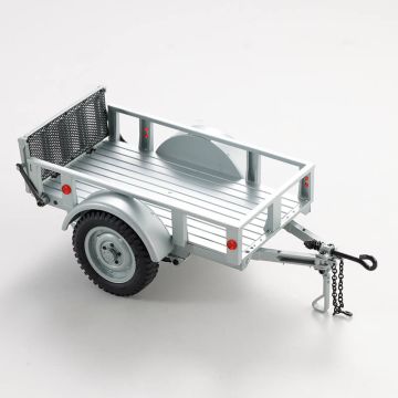 FMS 1:18 / 1:12 utility trailer b gray