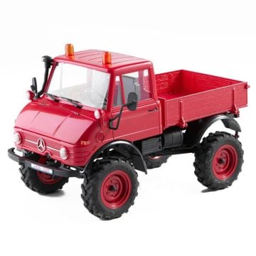 FMS FCX24 1/24th Unimog Scaler RTR Red FMS12405RTRRD