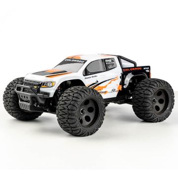 FMS FMT24 1/24th Chevrolet Colorado Truck RTR - White FMS12421BDRTRWH