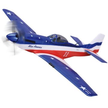 FMS 1100Mm P-51 Miss America Artf W/Reflex W/O Tx/Rx/Batt