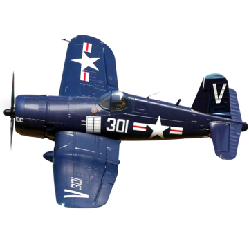 FMS F4U V2 Blue Pnp 800Mm