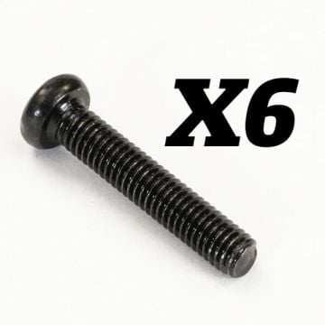 Ftx Rokatan Round Head Cross Screw M3 x 16mm x 6