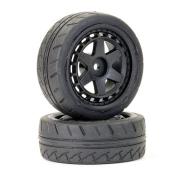 FTX Stinger Front 26mm Rubber Wheels and Tyres 1 Pair