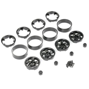 FTX Outback Mini XP Rock Van/ Unitrak Bead Lock 1.2in Wheels