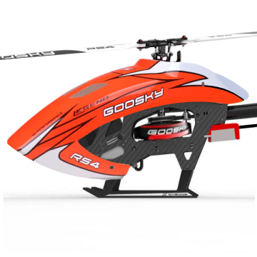 Goosky RS4 Venom Helicopter Full Combo Kit 2025 Spec – Orange BAF020014