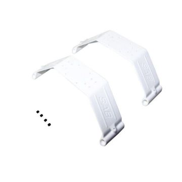 Plastic Landing Gear White RAW Nitro H1407-S