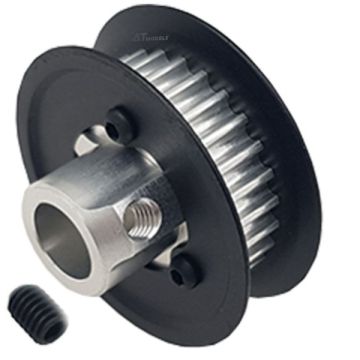 SAB IL Goblin Pro/Raw Aluminium Tail Pulley Z25 D8