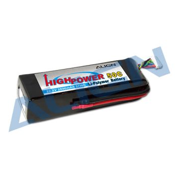 22.2V 2600mAh/50C 6S1P HBP26004T