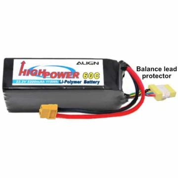 22.2V 6S1P 5200mAh/60C HBP52004