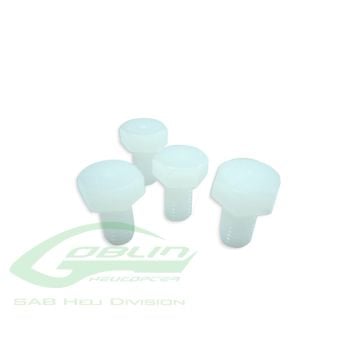 Nylon Screw M8x20 (4pcs) - Goblin 630/700 Competition [HC165-S]