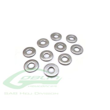 Washer 02,5 x 04 x 0,3 x 10pcs [HC172-S] 