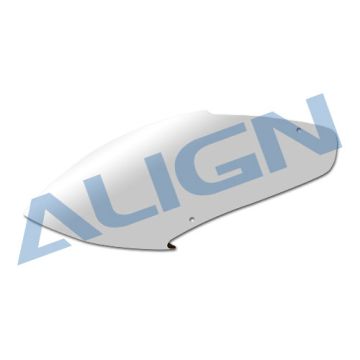 Align T-Rex 600E PRO Fiberglass Canopy/White HC6601T
