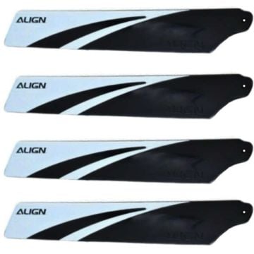 120 Main Blades-Black (5.8g) Align T-Rex 150 HD123AT