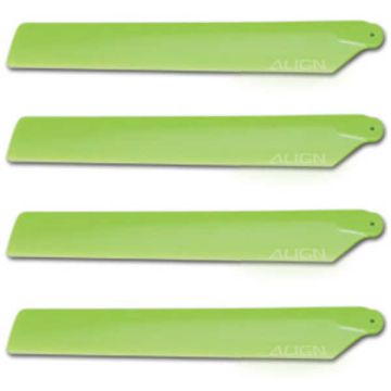 Align 120 Main Blades-Green Align T-Rex 150 HD123CT