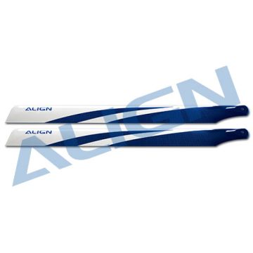 Align 425 Carbon Fiber Blades-Blue HD420G