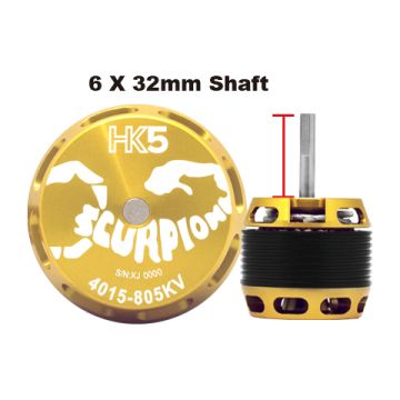 Scorpion Motor Verion 5 4015 6S 805Kv