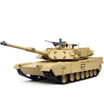 1:16 US M1A2 Abrams with Infrared Battle System (2.4GHz + Shooter + Smoke + Sound) HLG3918-1B