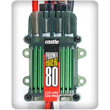 80A HV 50V Castle Phoenix Edge ESC 010-0105-00