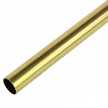 13/16in Brass Round Tube, .029in Wall (36in long) KNSC1005