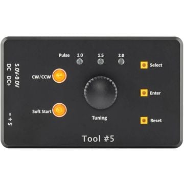 KST-Tool 3 setting switch servo center and soft starts
