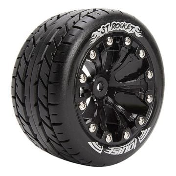Louise Rc St-Rocket 1/10 Soft Hex 14Mm Black Arrma Granite L-T3208Sbm