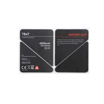 Inspire 1 - TB47 Battery Insulation Sticker Part No 50