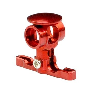 MicroHeli Precision CNC Aluminum Main Rotor Hub w/Button (RED)-BLADE MCP X MH-MCPX101B