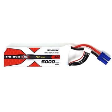 5S 5000mAh 18.5v 30C Maniax Lipo MX5000-5S-30