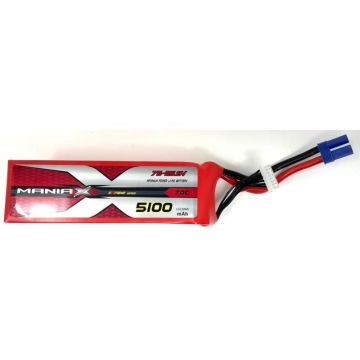 7S 5100mAh 25.9V 70C Maniax LiPo MX5100-7S-70