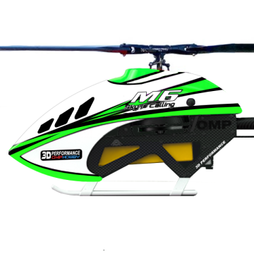 OMPHobby M6 Helicopter KIT With Main and Tail Blades - Green