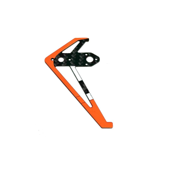  OMPHobby M2 V3 Pro Tail Fin -Cosmic Orange 