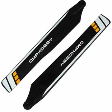 OMP M1 Main Blades 125mm Orange Hard OSHM1032