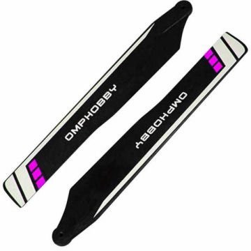 OMP M1 Main Blades 125mm Purple Hard OSHM1033