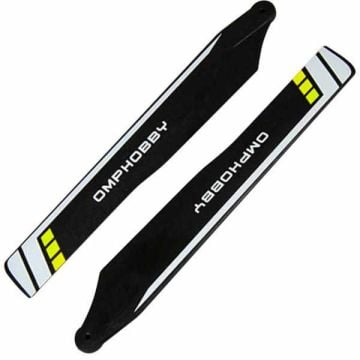 OMP M1 Main Blades 125mm Yellow Hard OSHM1034