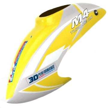 OMPHobby M4 Helicopter Canopy - Racing Yellow OSHM4061Y