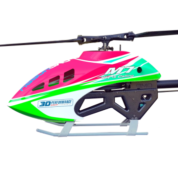 OMP Hobby M7 Kit with Azure main and tail blades - Pink