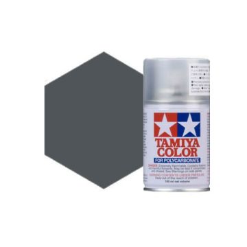 Tamiya PS-23 Gun Metal Polycarbonate Spray 86023