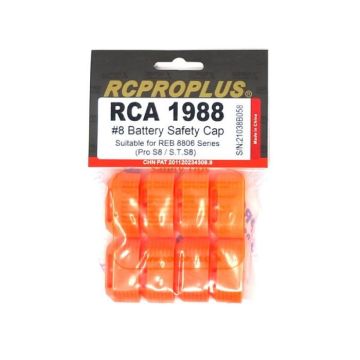 RCPROPLUS Battery Safety Cap Pro S8 (8 pcs)