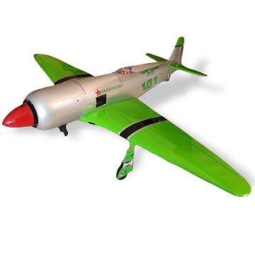 Seagull Models Reno YAK 11 Reno Racer (Perestroika) 1.8m (71in) 35cc - Green / Chrome SEA302NP