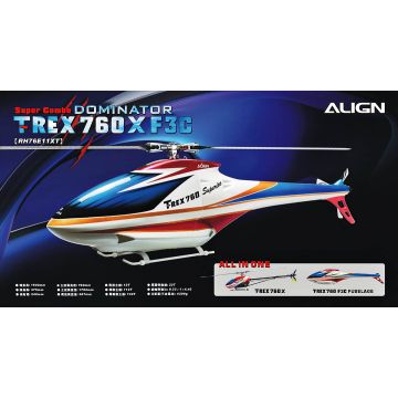 T-REX 760X F3C RH76E11XW 