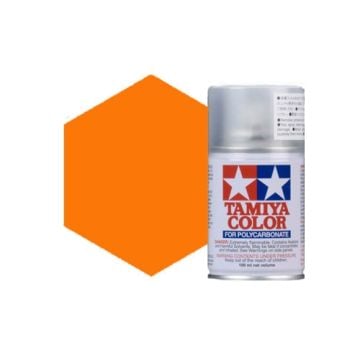Tamiya PS-62 Pure Orange Polycarbonate Spray 86062