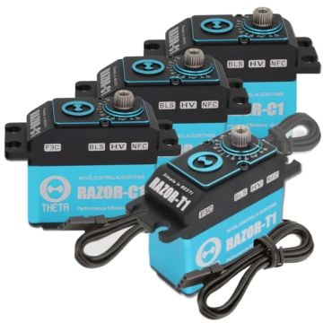 Theta Razor 48Kg Full Size F3C Servo Set of 4 TS-F3C