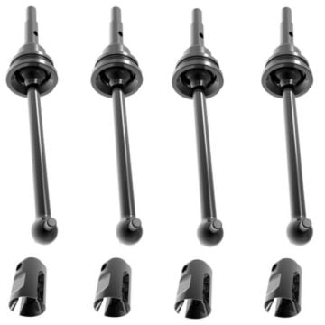 Traxxas Mini Maxx CV drive shaft steel complete front and rear