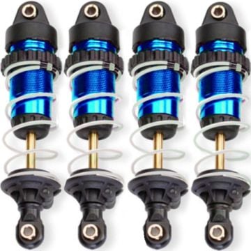 Traxxas Mini Maxx GTR Shocks and springs x 4 - Blue