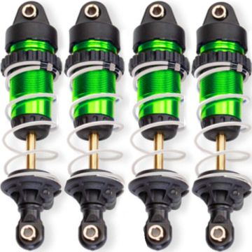 Traxxas Mini Maxx GTR Shocks and springs x 4 - Green