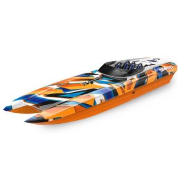 Traxxas DCB M41 Widebody Catamaran Race Boat Orange