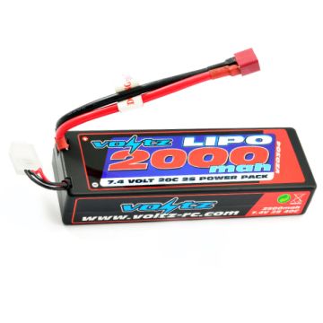 Voltz 2000Mah 7.4V 20C Lipo Battery