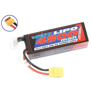 Voltz 4800Mah Hard Case 22.2V 50C Lipo Stick Pack Xt90 VZ0365XT90