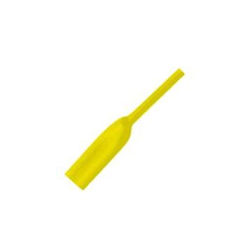 6.4mm yellow heatshrink sleeving (heat yellow)